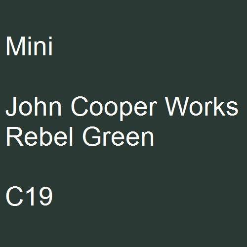 Mini, John Cooper Works Rebel Green, C19.